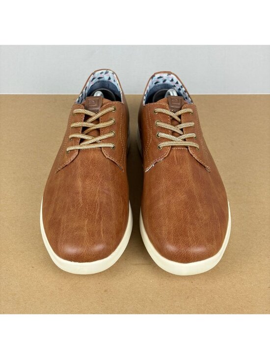 Ben Sherman Presley Oxford Lace Up Shoes Mens 8.5 Brown Faux Leather main image 6